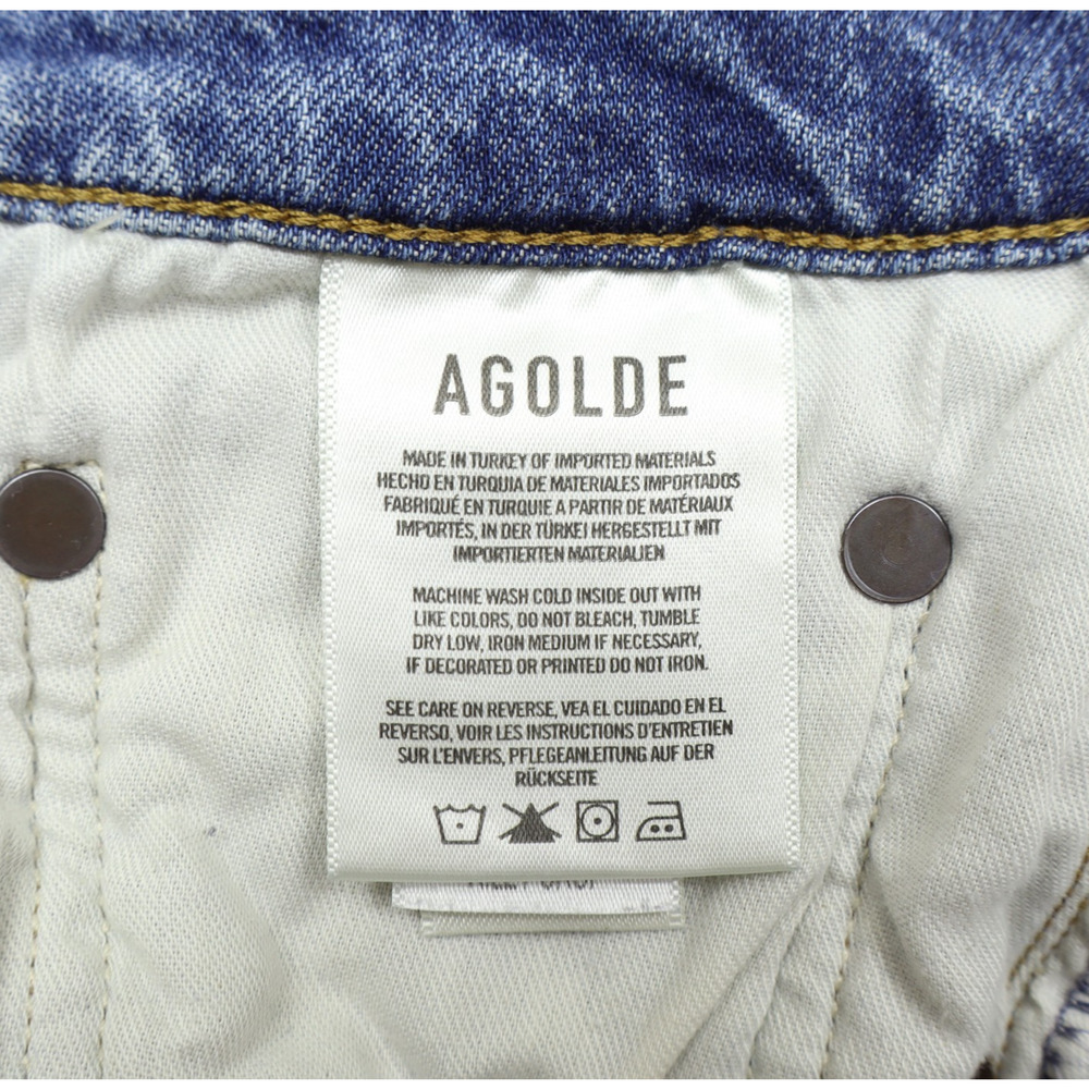 Agolde Women's Riley High Rise Straight Crop Jeans Style A056B 1370 Sz 29 - Picture 5 of 8
